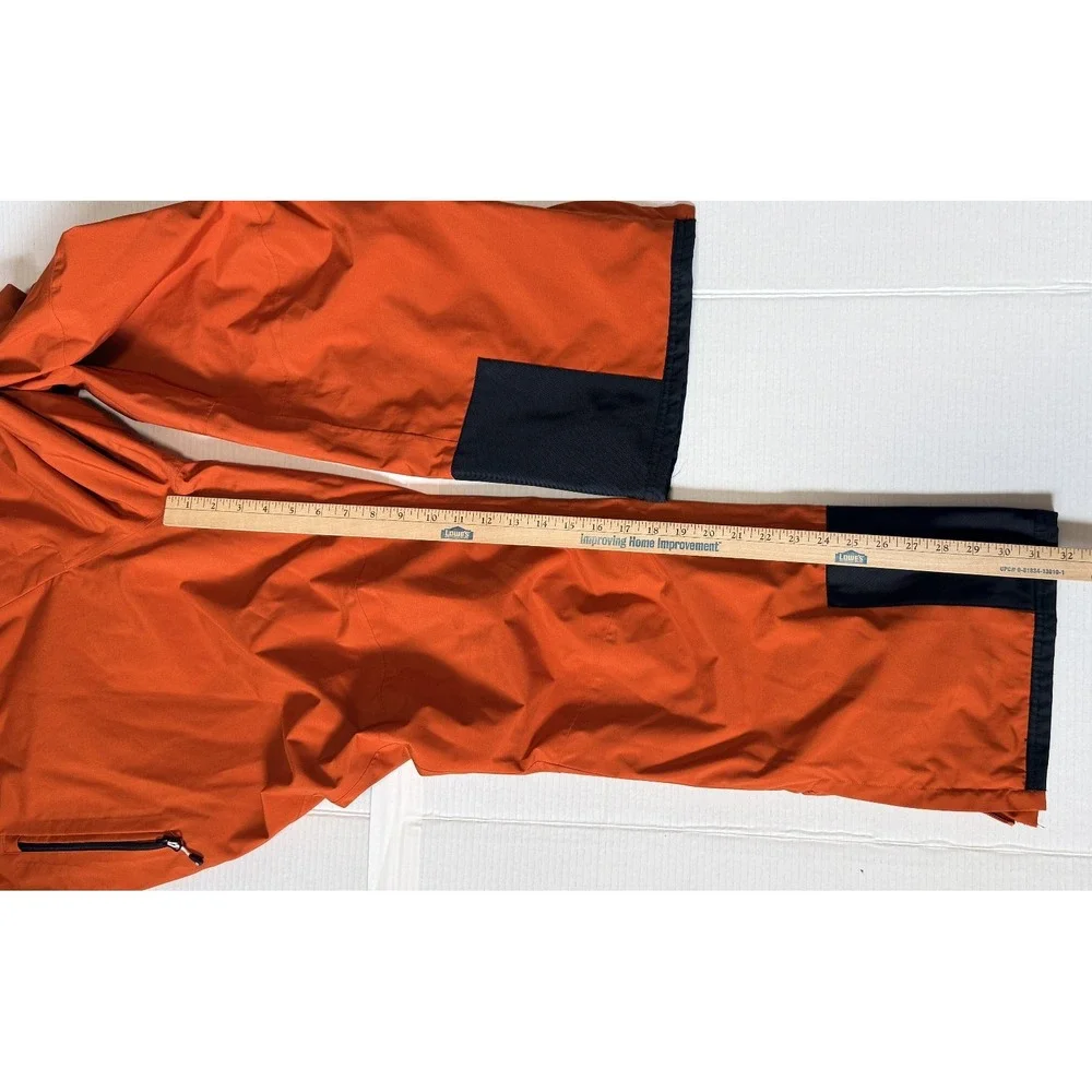 DARE2B - Men's Ski Snow Pants - Orange Insulated Bib Suspenders Waterproof - XXL